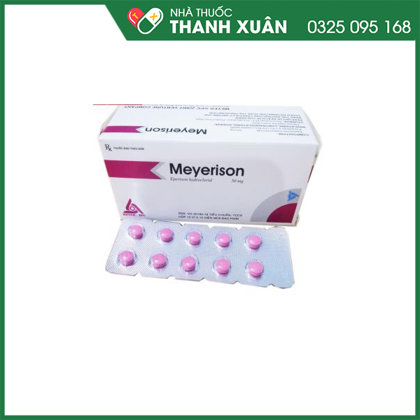 Thuốc Meyerison 50mg giảm trương lực cơ